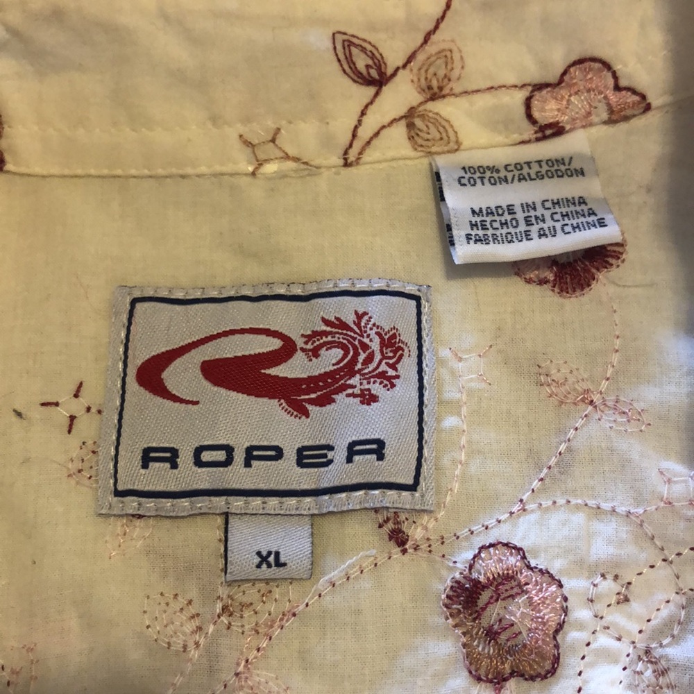 Roper western blouse 3485 - Picture 7 of 9